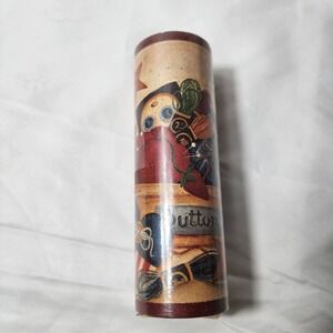 Vintag Primitive Americana Sewing Craft Wallpaper Border Roll 15ft x 5.9in 29164